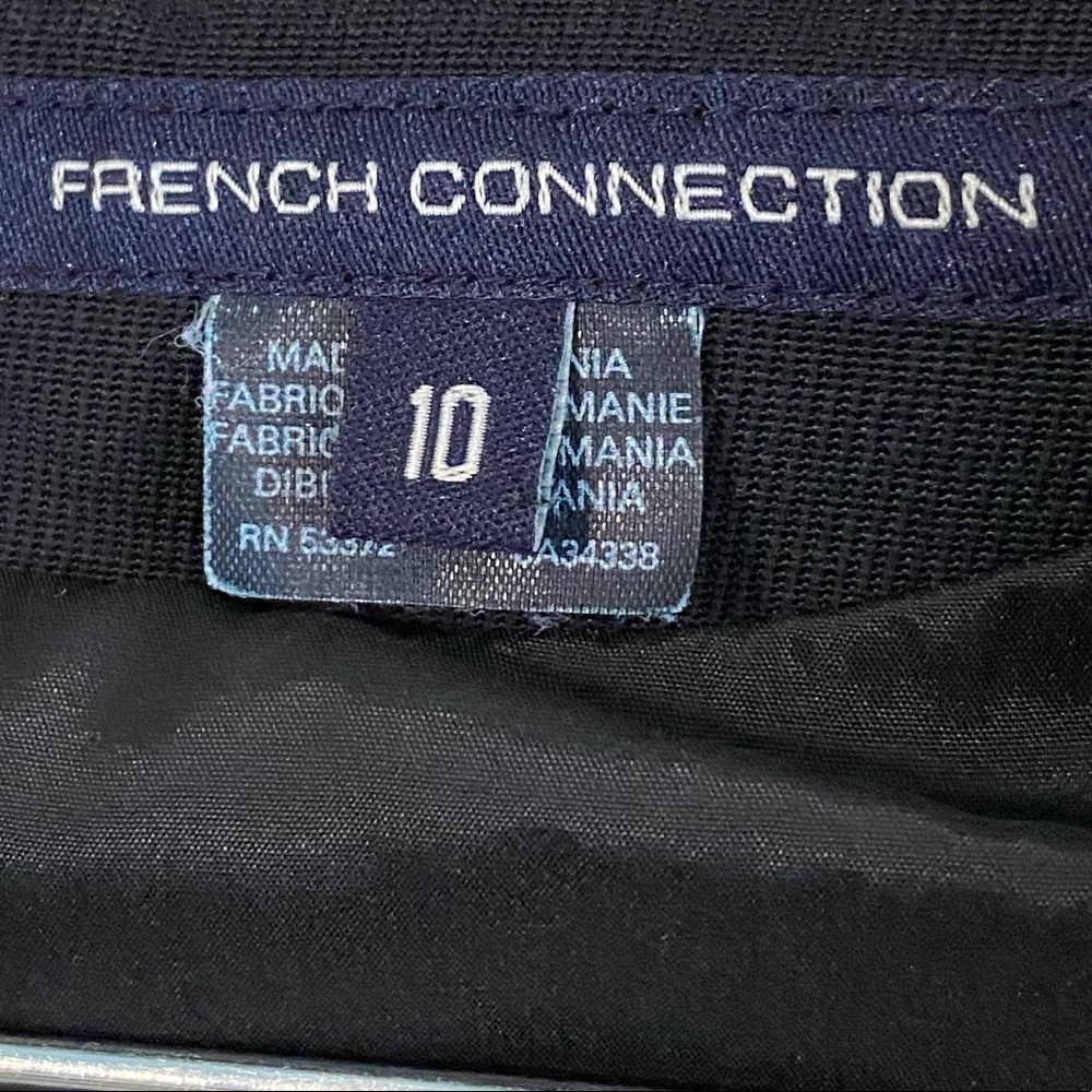 French Connection Structured Square Neck Dress 10 - image 7